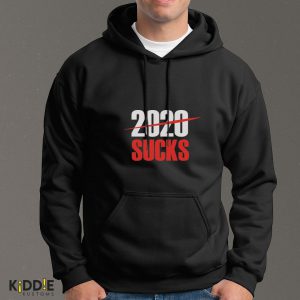 Buzo Estampado Hoodie 2020 Sucks! – Negro