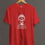 Remera Estampada Unisex Super Mario – Roja