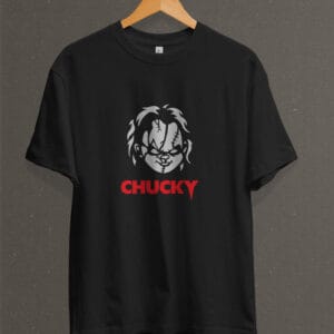Remera Estampada Unisex Chucky III – Negra