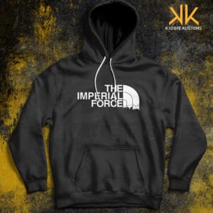 Buzo Estampado Hoodie The Imperial Force – Negro