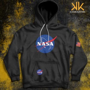 Buzo Estampado Hoodie NASA Classic Logo *Special Edition* – Negro
