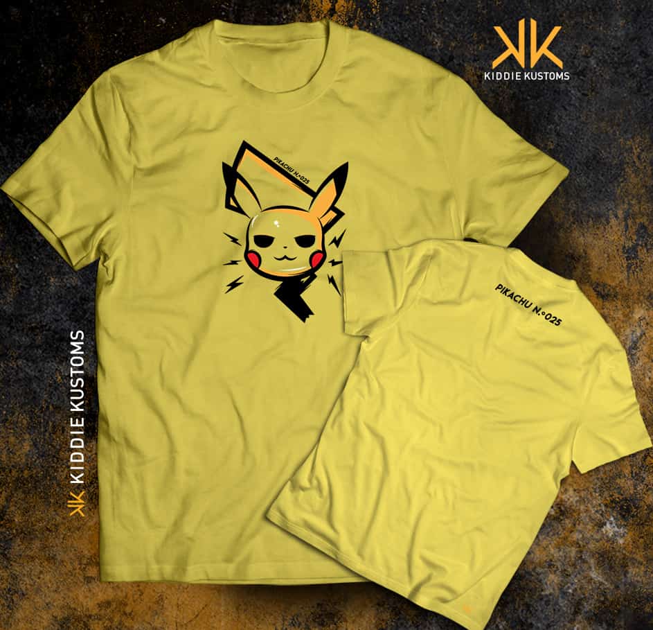 Remera Estampada Pikachu #25 – Amarilla